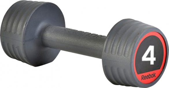Reebok rubber dumbell 4.0 kg 7.207.144