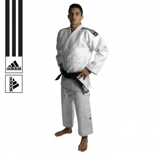 Adidas Judopak Champion II IJF Approved Wit kopen Bestel bij fitness24.be
