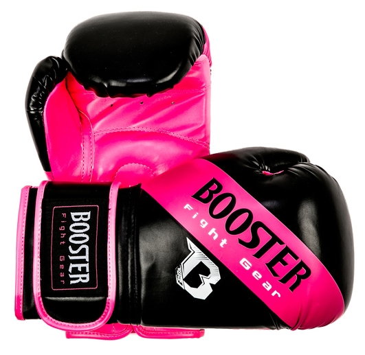 Booster BT Sparring bokshandschoenen roze gestreept BTSPARRINGPISTR