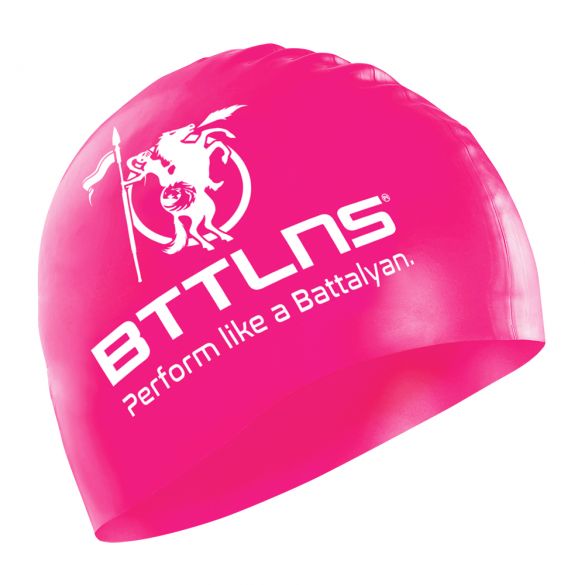 BTTLNS Siliconen badmuts neon-roze Absorber 2.0  0318005-072