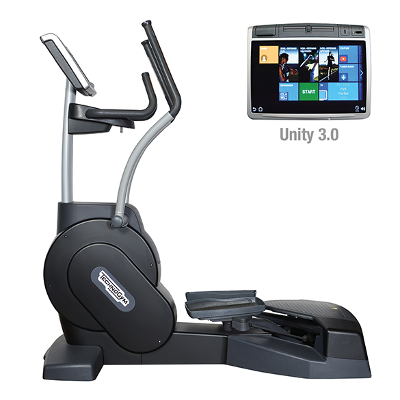 TechnoGym lateral trainer Excite+ Crossover 700 Unity 3.0 zwart gebruikt BBTGEC7003UZW