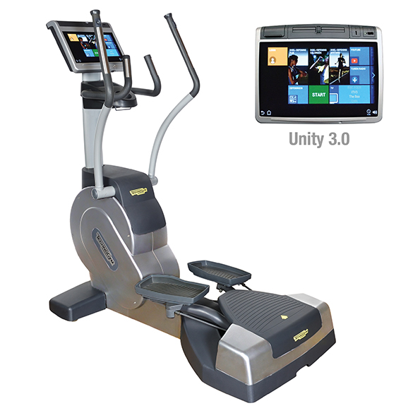 TechnoGym lateral trainer Excite+ Crossover 700 Unity 3.0 zilver gebruikt  BBTGEC7003UZI