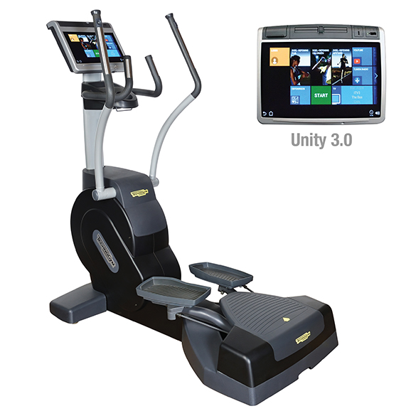 TechnoGym lateral trainer Excite+ Crossover 700 Unity 3.0 zwart gebruikt  BBTGEC7003UZW