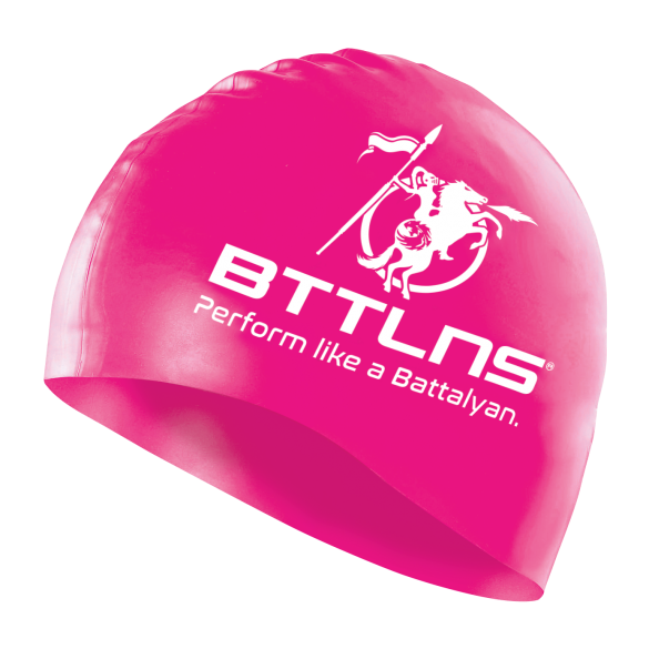 BTTLNS Siliconen badmuts neon-roze Absorber 2.0 0318005-072