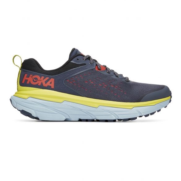Hoka One One Challenger ATR 6 hardloopschoenen grijs/geel heren 1106510-OBGS