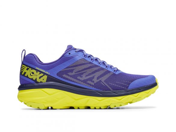 Hoka One One Challenger ATR 5 hardloopschoenen blauw/geel heren 1104093-ABEP