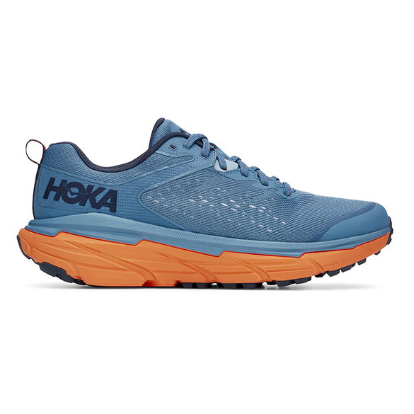 Hoka One One Challenger ATR 6 hardloopschoenen blauw/oranje heren 1106510-PBCT