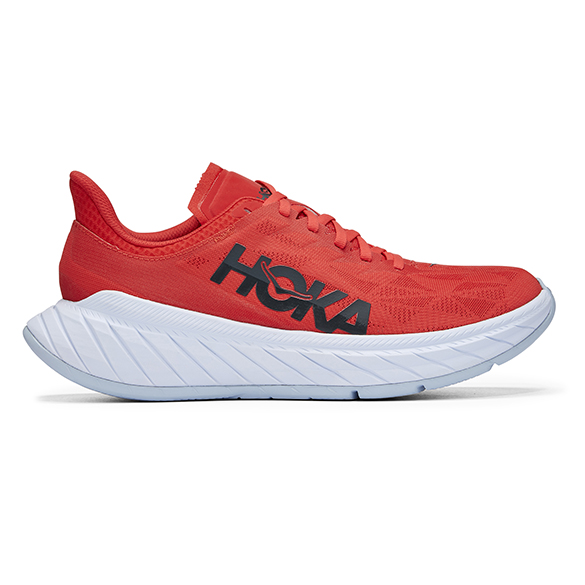 Hoka One One Carbon X 2 hardloopschoenen rood heren 1113526-FWT