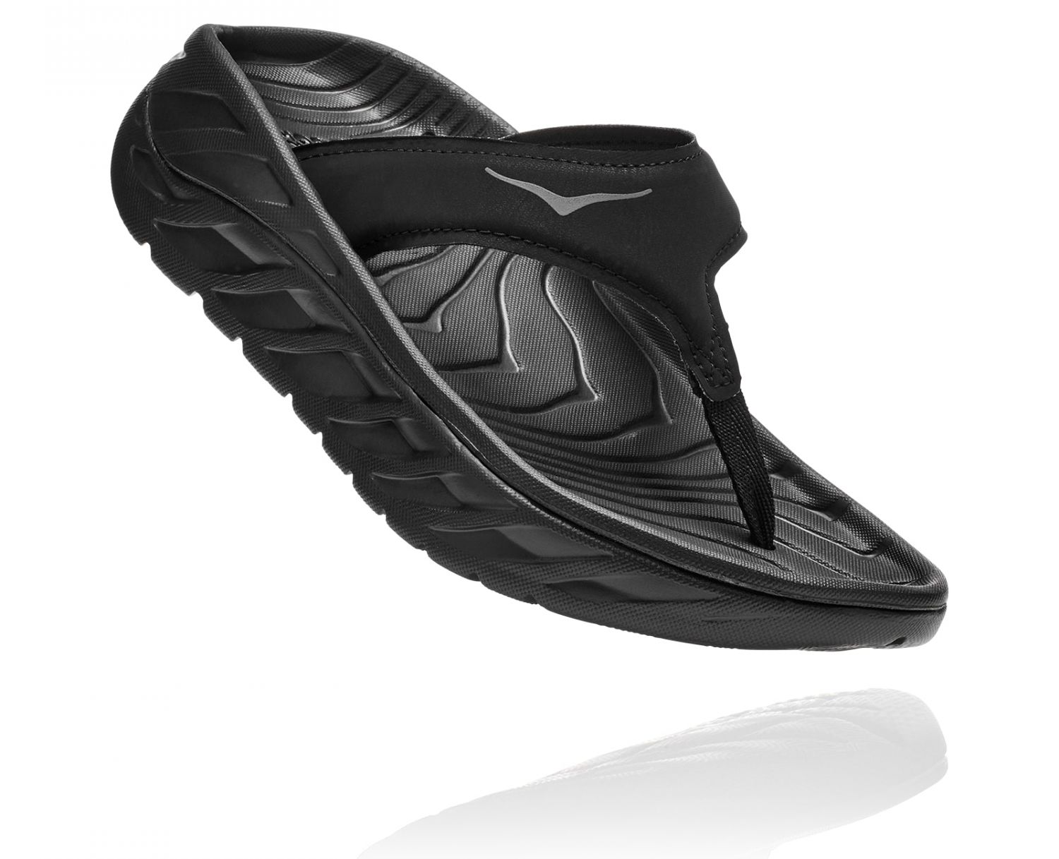 Hoka ORA Recovery Flip slippers zwart dames 1117910-BDGGR