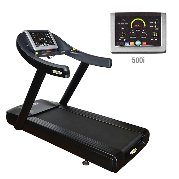 TechnoGym loopband Run Now Excite+ 500i zwart gebruikt BBTGRNE500IZW