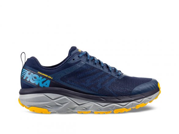 Hoka One One Challenger ATR 5 hardloopschoenen blauw/grijs heren 1104093-MOOG