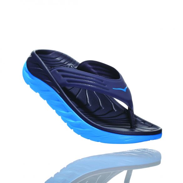 Hoka One One ORA Recovery Flip slippers blauw heren kopen? Bestel bij