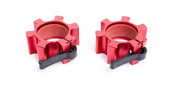Muscle Power Olympische Alu Collar Set Rood MP843 MP843R