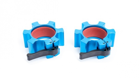 Muscle Power Olympische Alu Collar Set Blauw MP843 MP843BLAUW