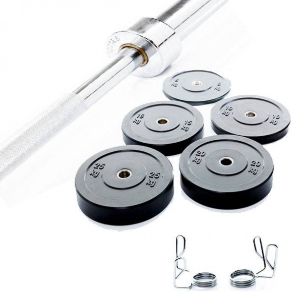 Muscle Power Complete Crossfit Halterset 90 kg MPCSFTSET90KG