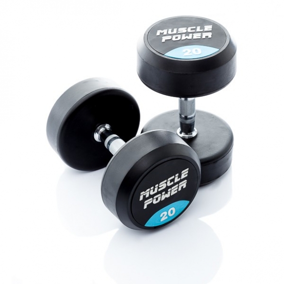 Muscle Power Ronde Dumbbellset 20 KG MP914 MP914-20KGSET