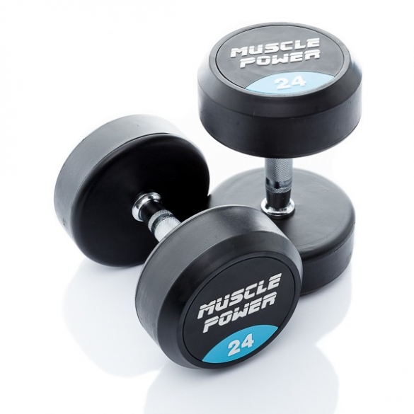 Muscle Power Ronde Dumbbellset 24 KG MP914 MP914-24KGSET