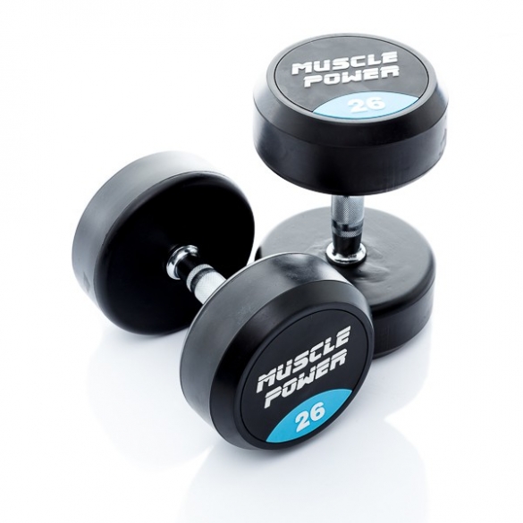 Muscle Power Ronde Dumbbellset 26 KG MP914 MP914-26KGSET