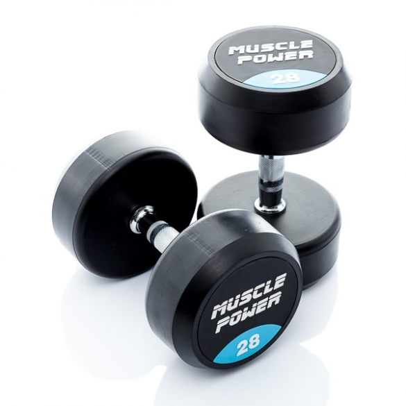 Muscle Power Ronde Dumbbellset 28 KG MP914 MP914-28KGSET