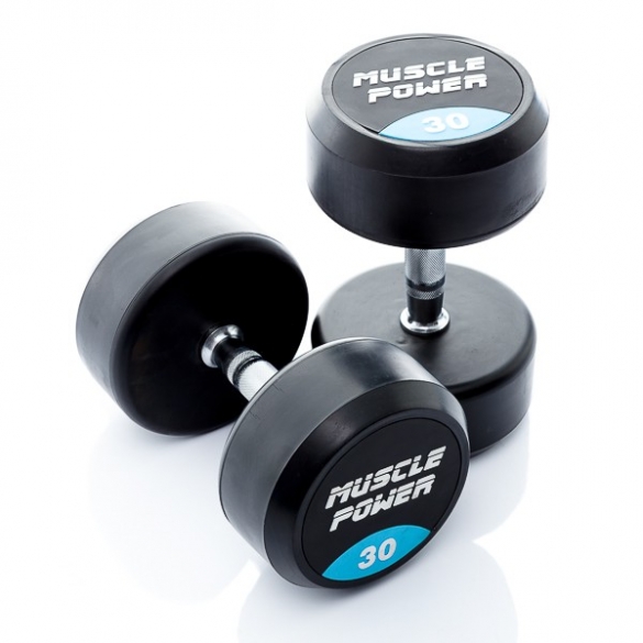 Muscle Power Ronde Dumbbellset 30 KG MP914 MP914-30KGSET