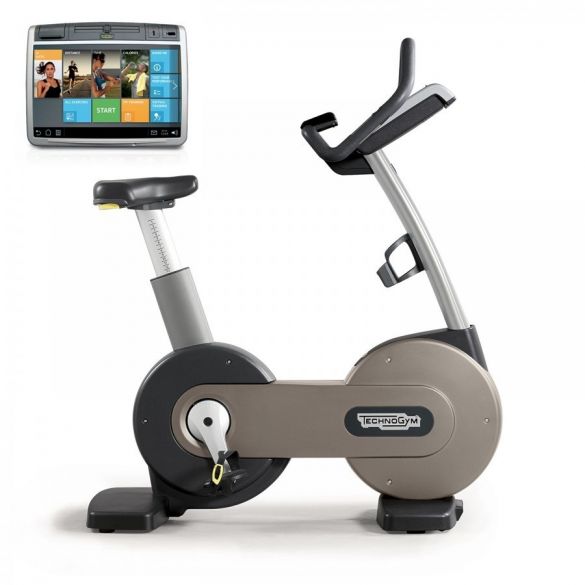 TechnoGym hometrainer Excite+ New Bike 700 Unity zilver gebruikt BBTGENB700UZI