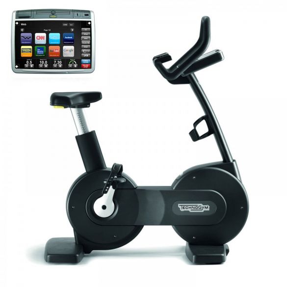 TechnoGym hometrainer Bike Excite+ 700 Visioweb zwart gebruikt BBTGNBE700VLCDTVIZW