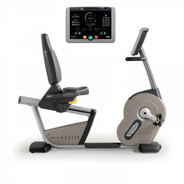TechnoGym ligfiets Recline Excite+ 700i zilver gebruikt BBTGNRE700IZI