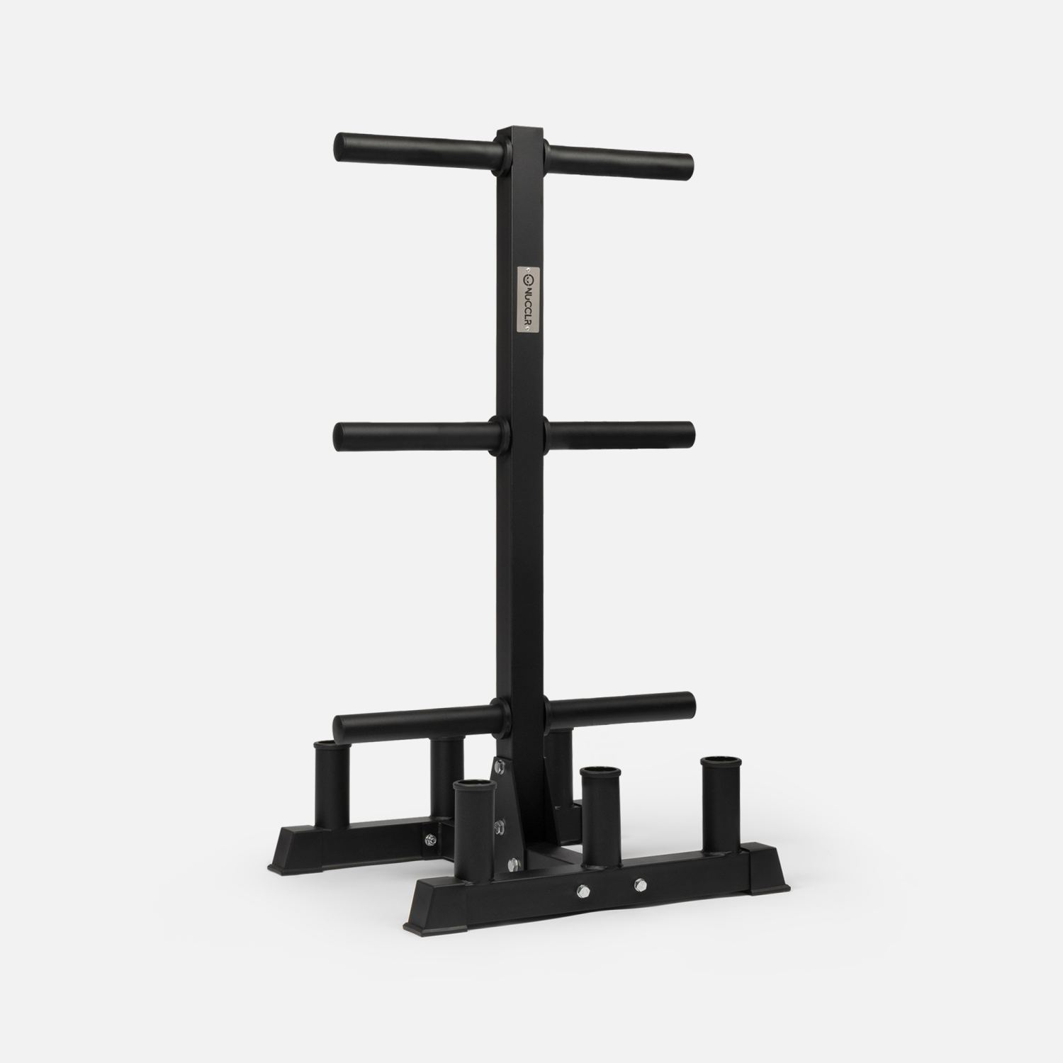 NUCCLR storage rack for weight plates and barbells NUC1030