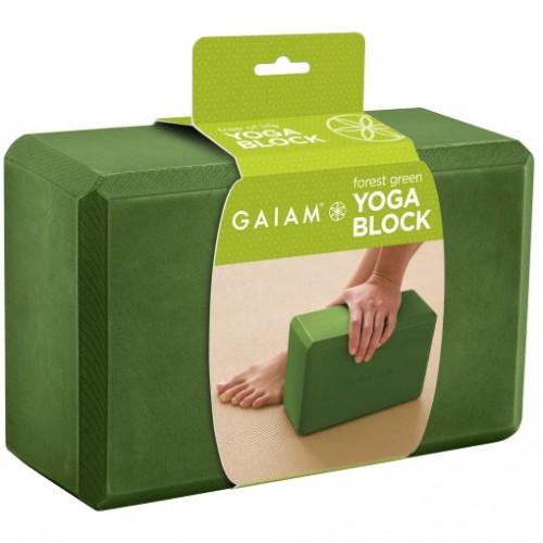 Gaiam Forest green yogablok (G05-57824) G05-57824