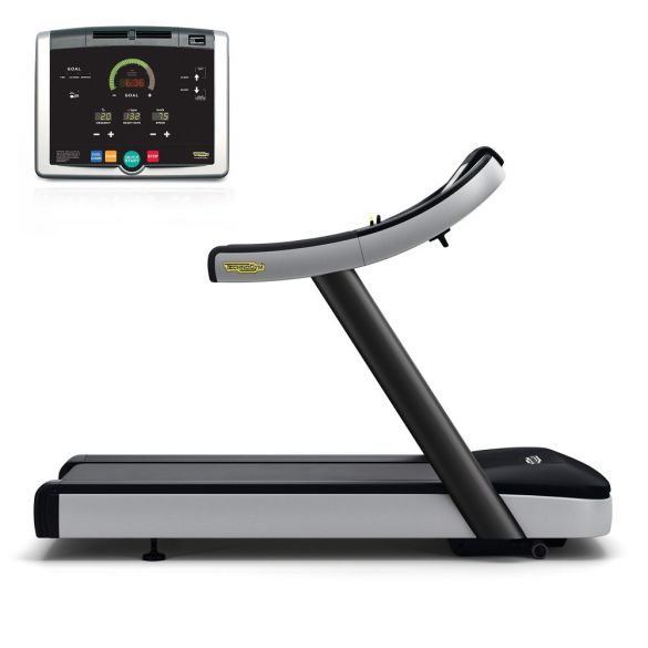 TechnoGym loopband Run Now Excite+ 500i zwart gebruikt BBTGRNE500IZW