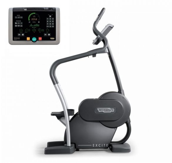Technogym stepper Step Excite+ 700i zwart gebruikt BBTGSTE700IZW