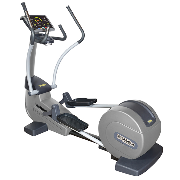 TechnoGym crosstrainer Synchro Excite+ 500i zilver gebruikt BBTGSE500IZI