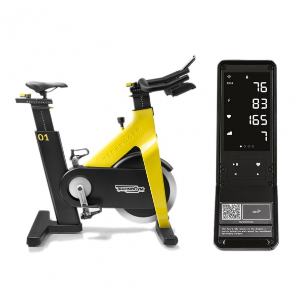 Technogym Group Cycle Connect Yellow TGGRPCYCLCNNCTY