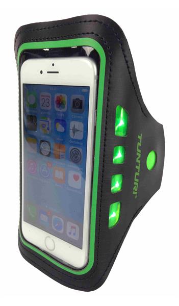 Tunturi Led Telefoon Sportarmband Groen 14TUSRU179 14TUSRU179