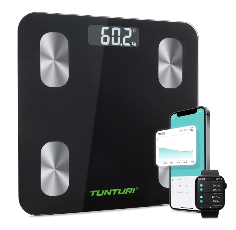 Tunturi SC30 Smart Weegschaal 14TUSSP001