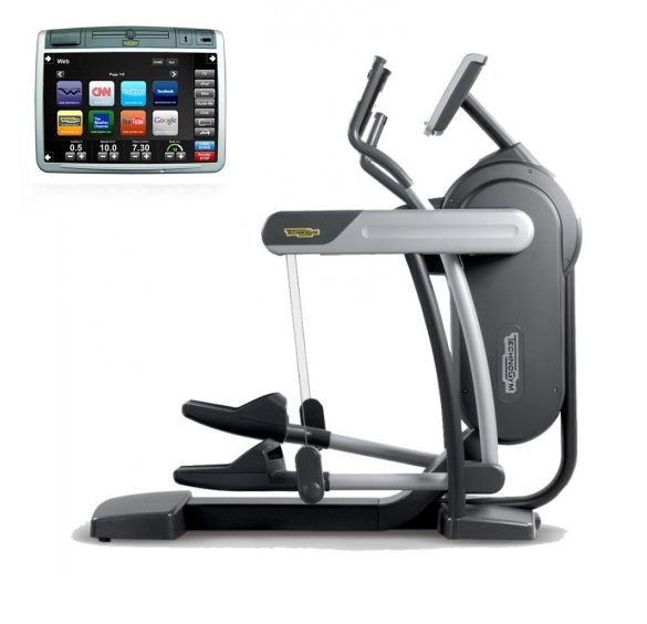 TechnoGym crosstrainer Vario Excite+ 700 Visioweb zwart gebruikt BBTGVE700VZW