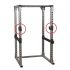 Body-Solid Lift Offs voor Power Rack GPR378  KLO378