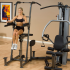 Body-Solid Fusion 600 krachtstation met Weight assisted dip and pull up station  F600/2+KFCDWA