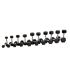 Muscle Power Zwarte Dumbbell Toren met Hexa Dumbbellset 1-10 kg  MP936/MPHEX300-1tm10kg