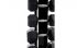 Muscle Power Verticaal Dumbbellrek Heavy Zwart voor 24 dumbbells MP939  MP939