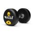 NUCCLR rubber dumbbell set 2.5-10 KG  NUC1027-SET-2.5-10