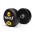 NUCCLR rubber dumbbell set 12.5-20 KG  NUC1027-SET-12.5-20