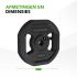 Tunturi Pro Aerobic Pump Schijvenset 2x10 kg  14TUSCL460