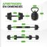 Tunturi Vinyl halter en dumbbell set 20 kg  14TUSCL454